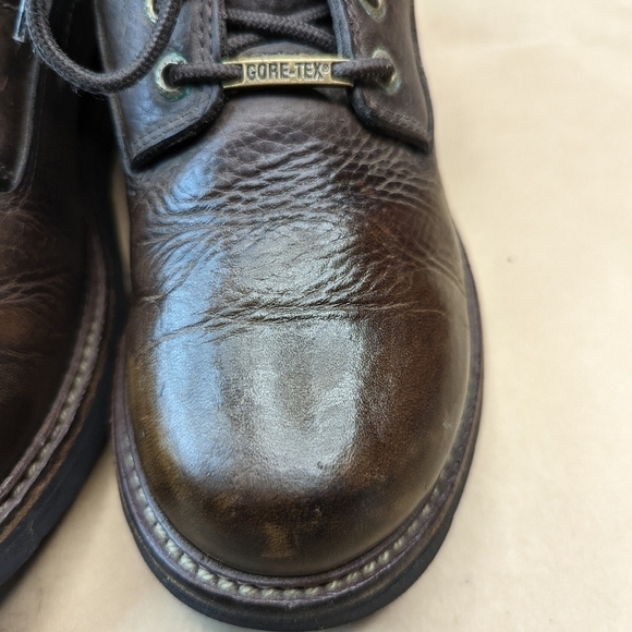 Red Wing Shoes Irish Setter Countrysiders Gore Tex Oxford 1884 dark Brown Cowhid